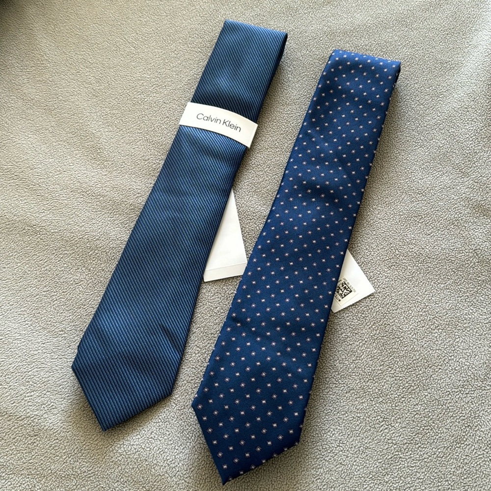 Men’s NWT Blue Tie Bundle (2) 👔